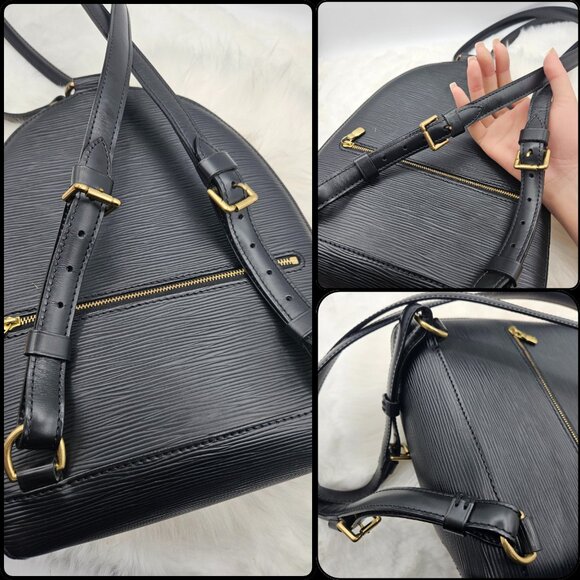 LV Mabillon Backpack in Black Epi Leather - Picture 13 of 17